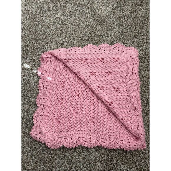 ❤️Handmade Crochet Baby Blanket - Picture 3 of 6